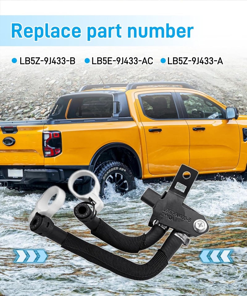 Maigoo LB5Z-9J433-B EGR Exhaust Gas Recirculation Pressure Feedback Sensor Assembly Fits for Ford Ranger 2020-2024 Bronco 2021-2024 Explorer 2020-2024,Replace LB5E-9J433-AC LB5Z-9J433-A - Image 4